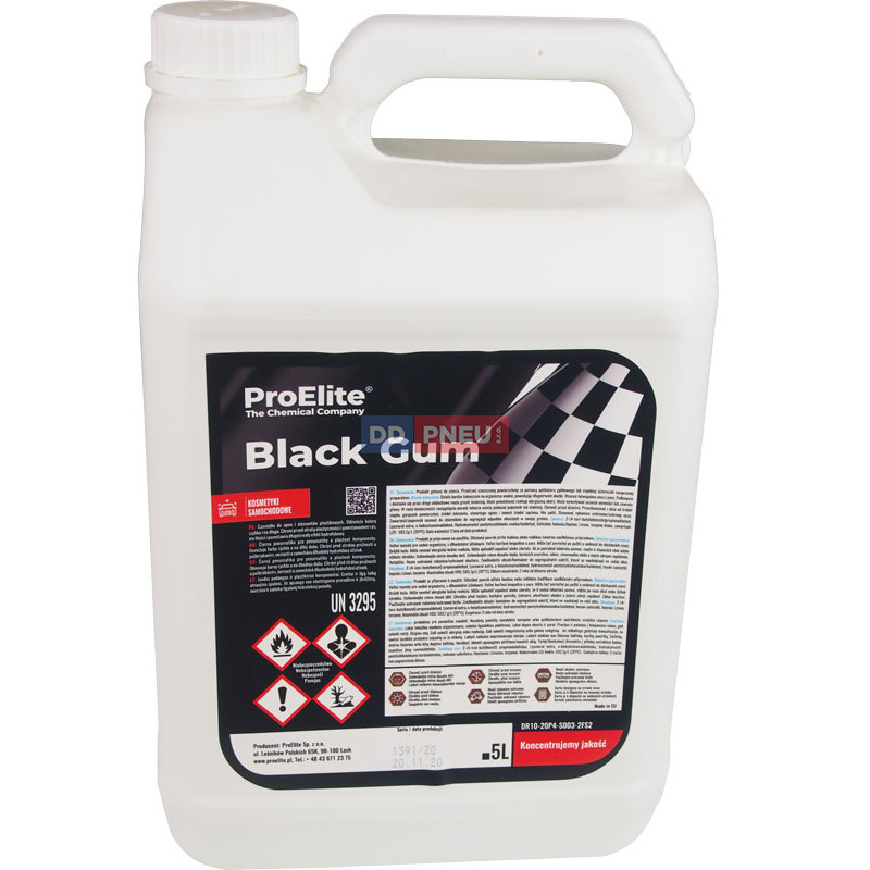 BLACK GUM 5L - údržba a renovácia pneumatík