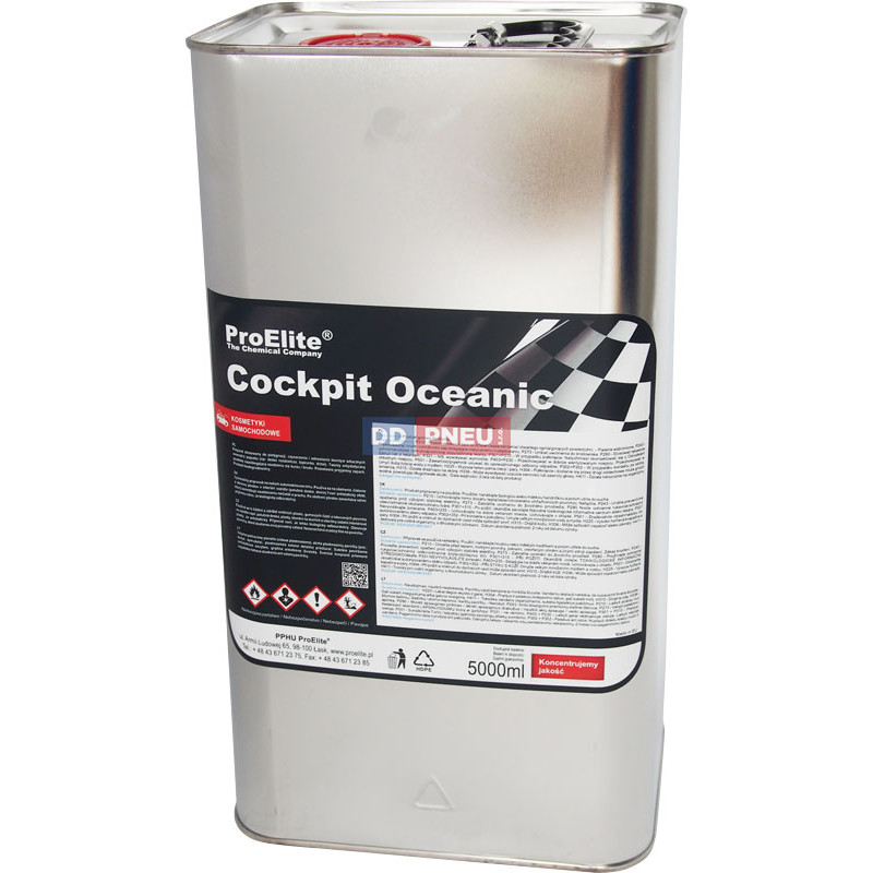 OCEAN COCKPIT CLEANER 5L – čistič plastov a gumových častí