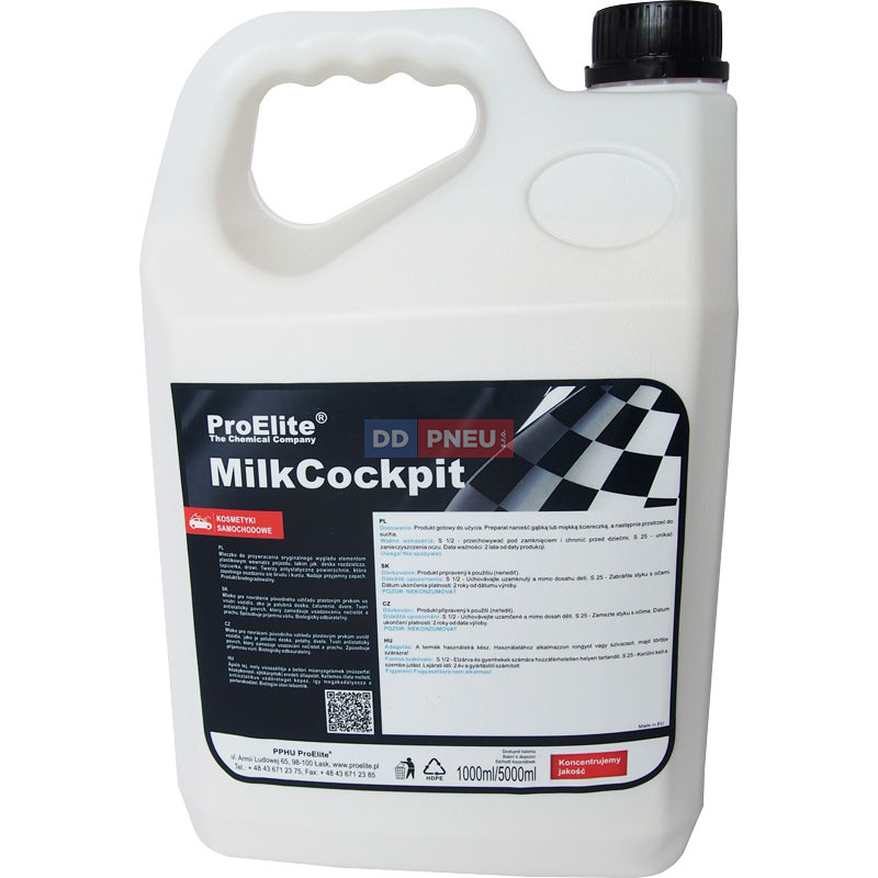MILK COCKPIT 5L – leštiace mlieko na plasty