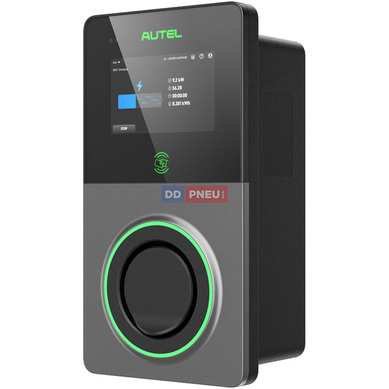 Nabíjačka elektromobilov Autel Maxicharger AC SINGLE 7/22 KW 3x32A 4G LCD tmavo šedá + kábel