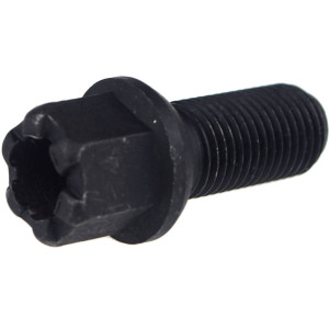 Čierná skrutka M14x1,5x28 guľa – kľúč 17 Čierná skrutka M14x1,5x28 guľa – kľúč 17