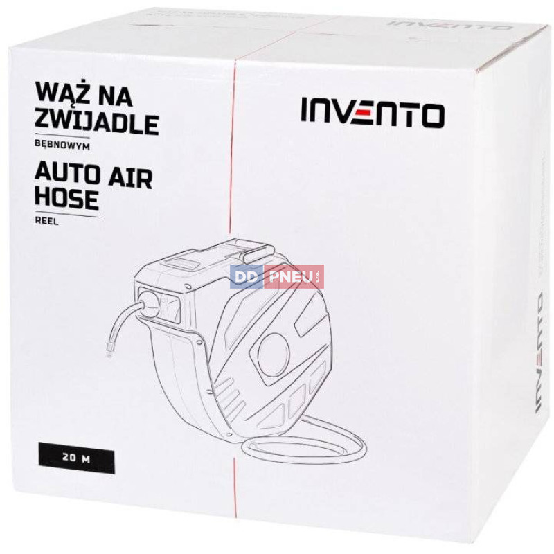 Samonavíjací bubon s hadicou INVENTO – 10m