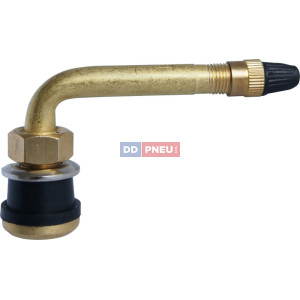 Bezdušový ventil TR570C balón – 1x zahnutý, diera 16mm, dĺžka 51mm  Bezdušový ventil TR570C balón – 1x zahnutý, diera 16mm, dĺžka 51mm