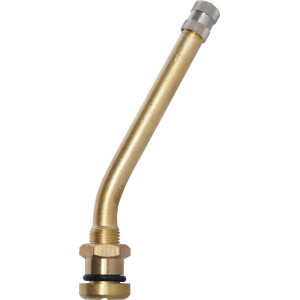 Bezdušový ventil V3.20.6 – zahnutý, diera 9,7mm, dĺžka 100mm, uhol 27° Bezdušový ventil V3.20.6 – zahnutý, diera 9,7mm, dĺžka 100mm, uhol 27°