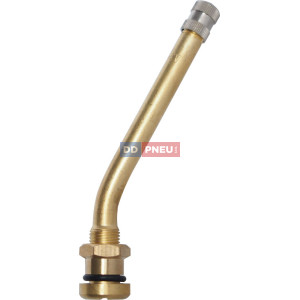 Bezdušový ventil V3.20.6 – zahnutý, diera 9,7mm, dĺžka 100mm, uhol 27° Bezdušový ventil V3.20.6 – zahnutý, diera 9,7mm, dĺžka 100mm, uhol 27°