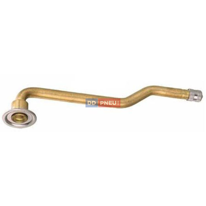 Dušový ventil typ V 3.06.6 – 3x zahnutý, A 20mm, B 136,5mm, uhol 90°