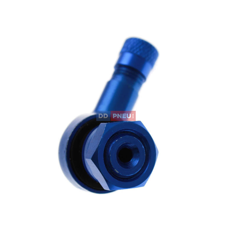ALU ventil modrý pre motocykle – diera 11,5 mm