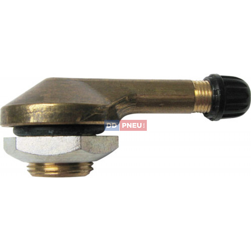 Bezdušový ventil typ Sephie – 1x zahnutý, diera 16mm, dĺžka 40mm, závit 14mm