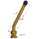 Bezdušový ventil V528 – diera 9,7mm, dĺžka 95mm