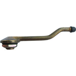 Bezdušový ventil typ Sephie – 2x zahnutý, diera 20,5mm, dĺžka 127mm