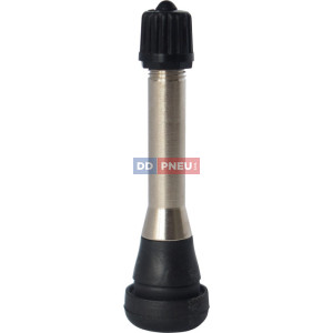 Bezdušový niklový ventil pre dodávky Schrader – dĺžka 53mm Bezdušový niklový ventil pre dodávky Schrader – dĺžka 53mm