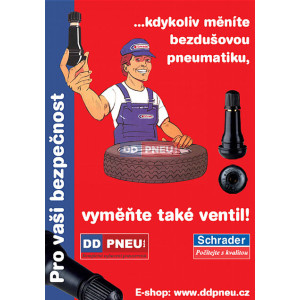 Plagát ZADARMO – podpora predajnosti pre pneuservisy Plagát ZADARMO – podpora predajnosti pre pneuservisy