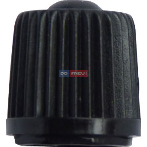 Plastová čierna čiapočka, 100ks Plastová čierna čiapočka, 100ks