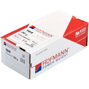 Hofmann 20g – strieborné vyvažovacie závažie na dodávky OEM Hofmann 20g – strieborné vyvažovacie závažie na dodávky OEM