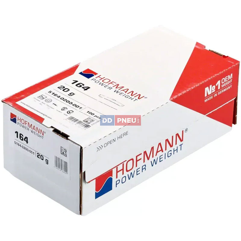 Hofmann 20g – strieborné vyvažovacie závažie na dodávky OEM
