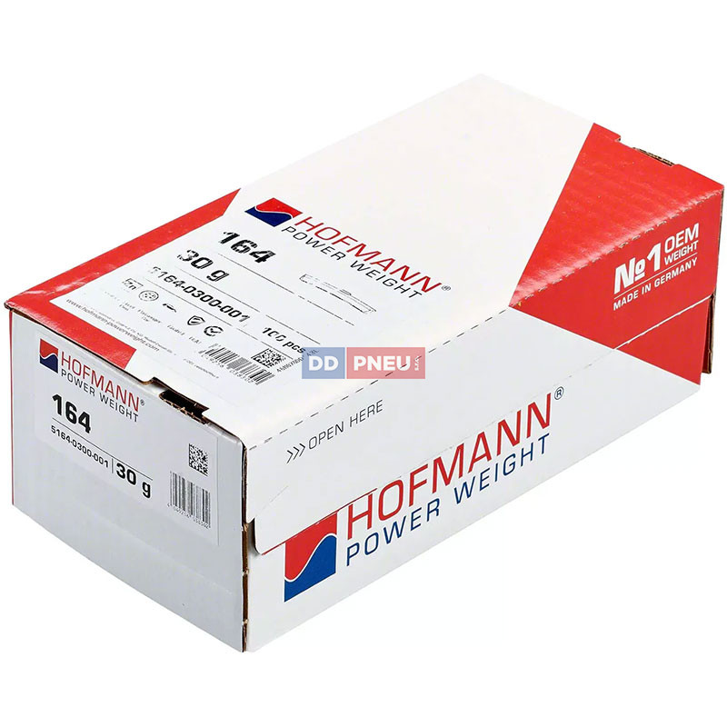 Hofmann 30g – strieborné vyvažovacie závažie na dodávky OEM