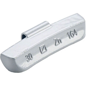 Hofmann 30g – strieborné vyvažovacie závažie na dodávky OEM Hofmann 30g – strieborné vyvažovacie závažie na dodávky OEM