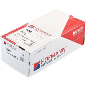 Hofmann 40g – strieborné vyvažovacie závažie na dodávky OEM Hofmann 40g – strieborné vyvažovacie závažie na dodávky OEM
