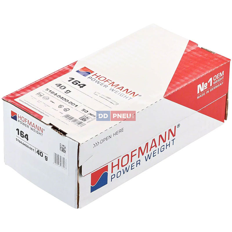 Hofmann 40g – strieborné vyvažovacie závažie na dodávky OEM