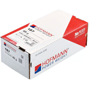 Hofmann 45g – strieborné vyvažovacie závažie na dodávky FORD Hofmann 45g – strieborné vyvažovacie závažie na dodávky FORD