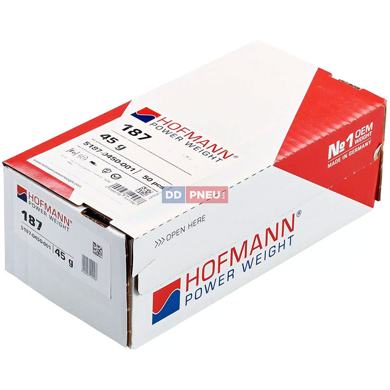Hofmann 45g – strieborné vyvažovacie závažie na dodávky FORD