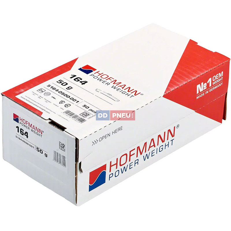 Hofmann 50g – strieborné vyvažovacie závažie na dodávky OEM