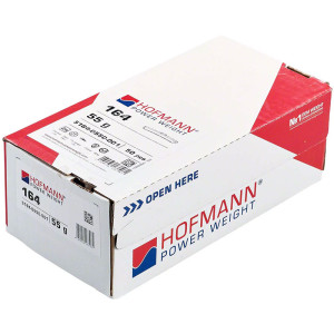 Hofmann 55g – strieborné vyvažovacie závažie na dodávky OEM Hofmann 55g – strieborné vyvažovacie závažie na dodávky OEM
