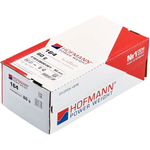 Hofmann 60g – strieborné vyvažovacie závažie na dodávky OEM Hofmann 60g – strieborné vyvažovacie závažie na dodávky OEM