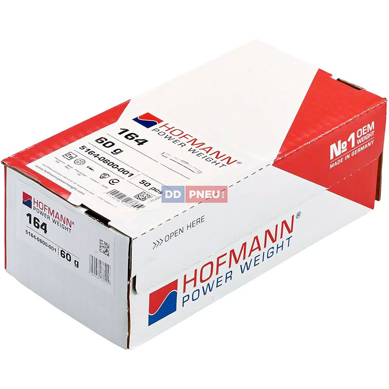 Hofmann 55g – strieborné vyvažovacie závažie na dodávky OEM