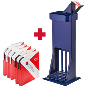 Balíček samolepiaceho závažia 355 v kotúči HOFMANN 3+2 s pracovnou stanicou SPEEDCUT BASIC