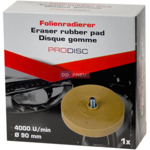 Gumový kotúč s adaptérom, na odstránenie pásky samolepiaceho závažia Gumový kotúč s adaptérom, na odstránenie pásky samolepiaceho závažia