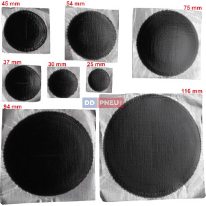 S-4 záplata duše 54mm, guľatá S-4 záplata duše 54mm, guľatá