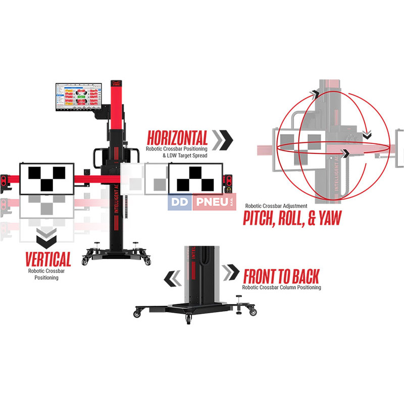 Automatická kalibrácia ADAS Autel MaxiSYS IA1000 FULL KIT PLUS s digitálnymi terčmi