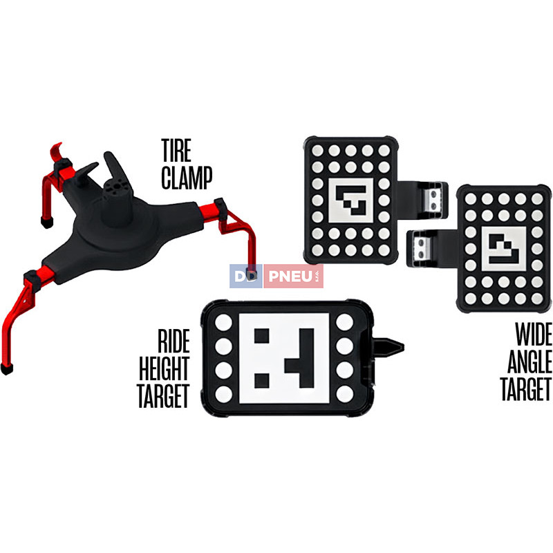 Automatická kalibrácia ADAS Autel MaxiSYS IA900WA FULL KIT PLUS – uchytenie na pneu