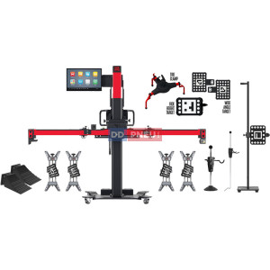 Automatická kalibrácia ADAS Autel MaxiSYS IA900WA FULL KIT PLUS – uchytenie na pneu