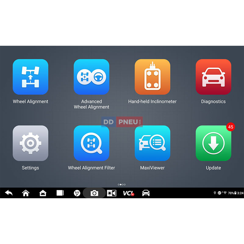 3D Geometria kolies Autel MaxiAlign IWA500