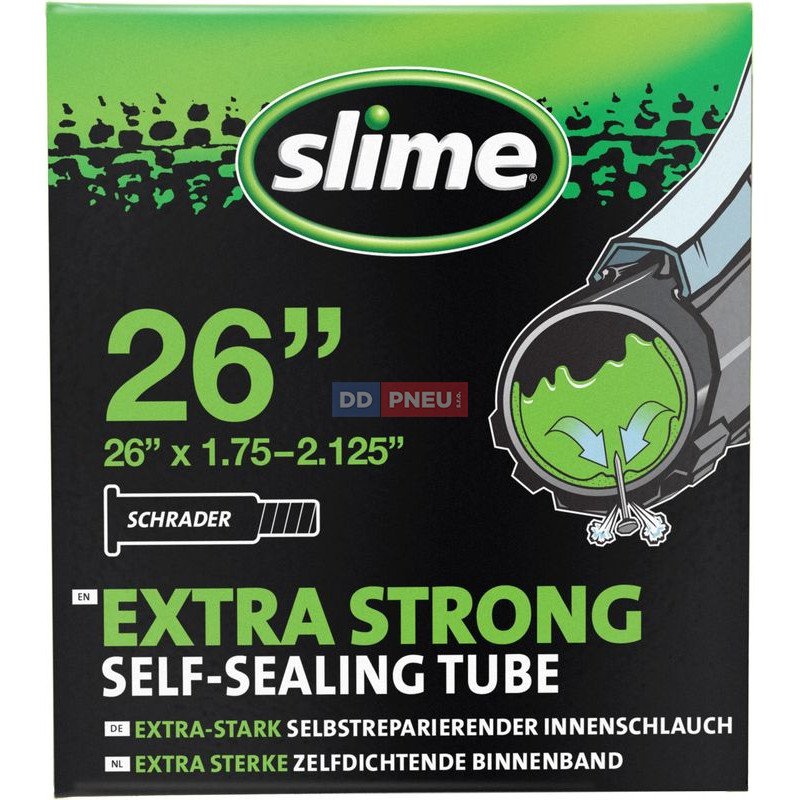 Duša Slime Extra zosilnená – 26 x 1,75-2,125, AV ventil