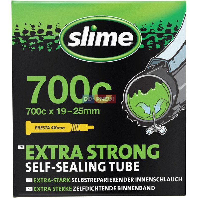 Duša Slime Extra zosilnená – 700 x 19-25, galuskový ventil