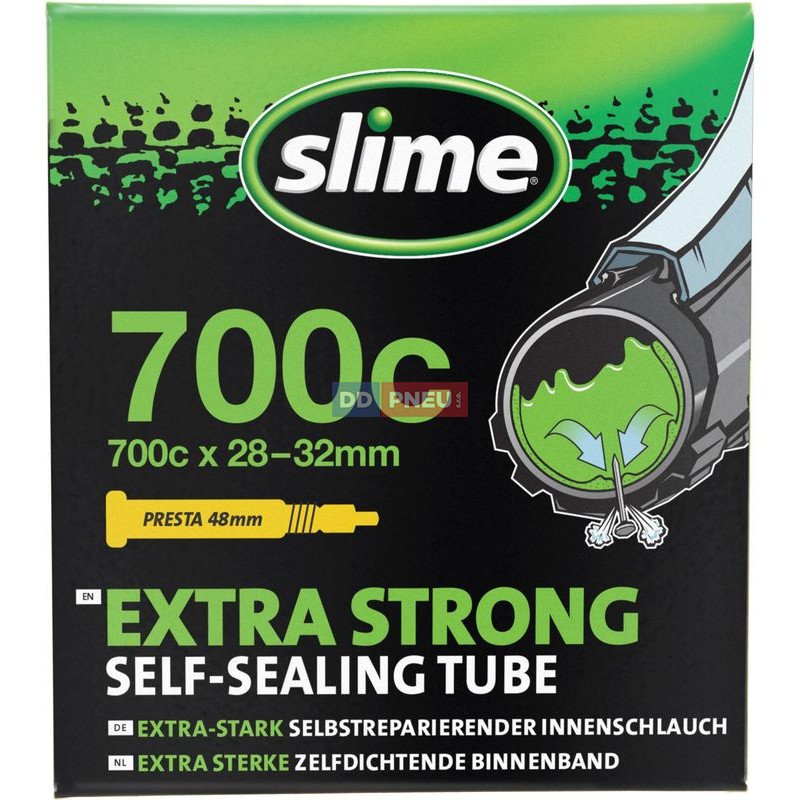 Duša Slime Extra zosilnená – 700 x 28-32, galuskový ventil