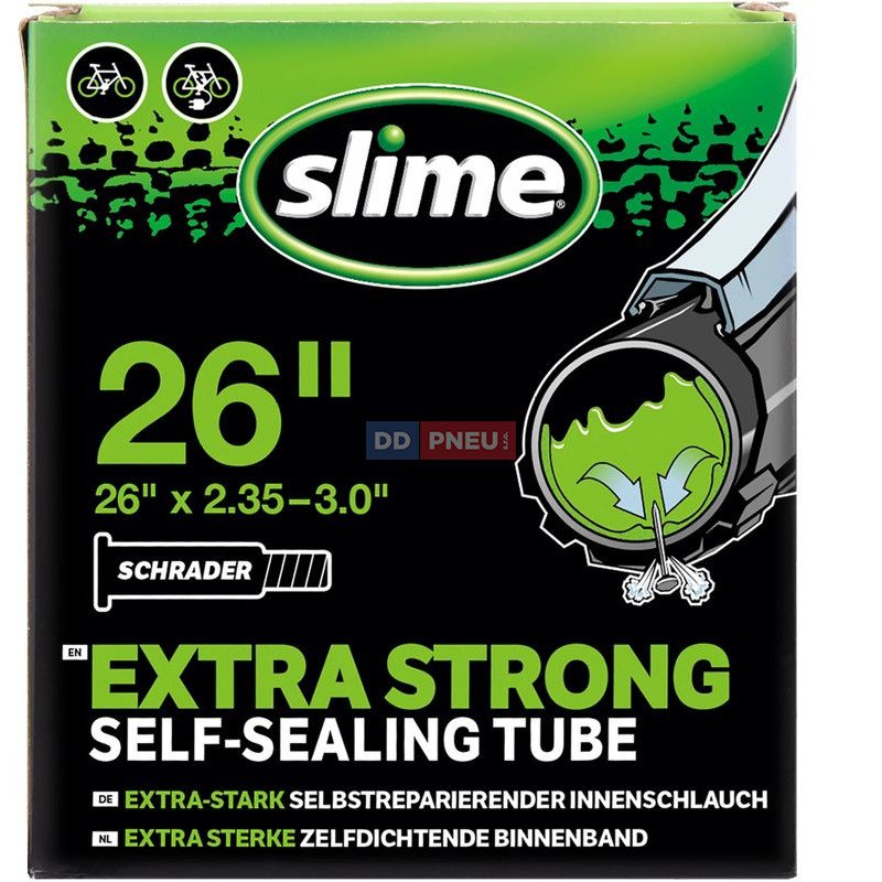 Duša Slime Extra zosilnená – 26 x 2,35-3,0, AV ventil