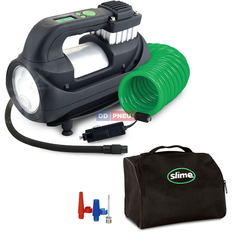 Kompresor Slime Expert Heavy-Duty Tyre Inflator s príslušenstvom