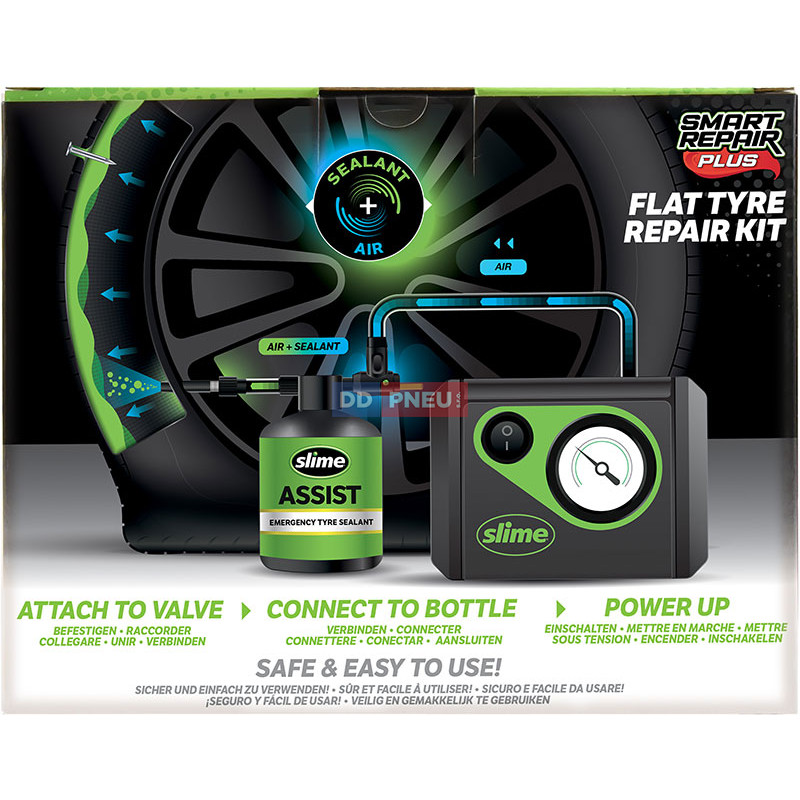 Opravná sada Slime Smart Repair Plus – pre defekty osobných vozidiel