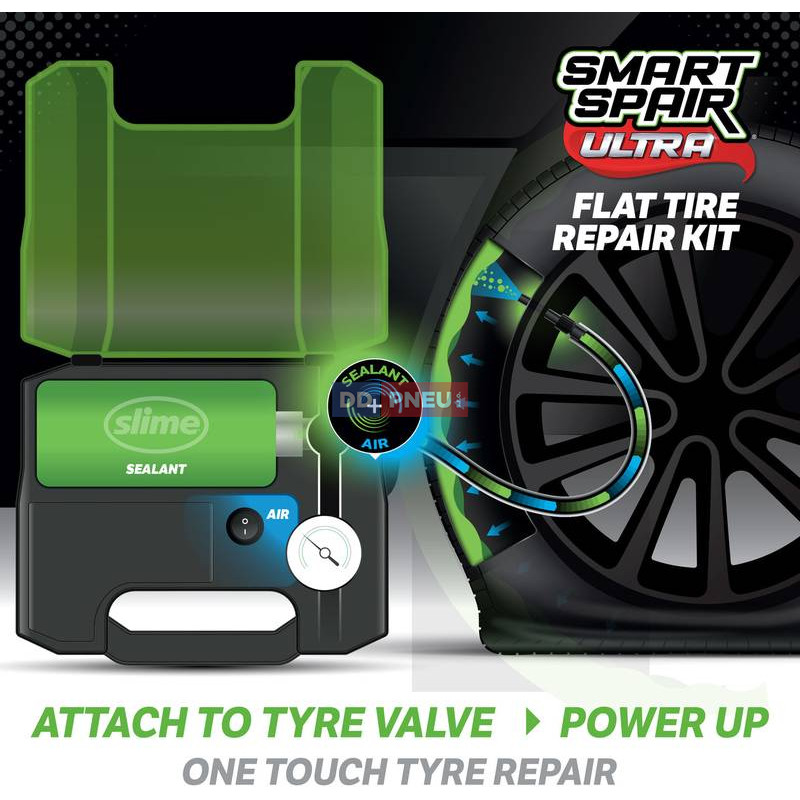 Automatická opravná sada Slime Smart Repair Ultra – pre osobné autá a vozíky