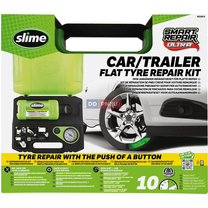 Automatická opravná sada Slime Smart Repair Ultra – pre osobné autá a vozíky