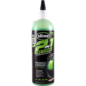Opravný tmel pre duše a bezdušové pneu 2v1 SLIME – 473ml