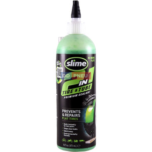 Opravný tmel pre duše a bezdušové pneu 2v1 SLIME – 473ml
