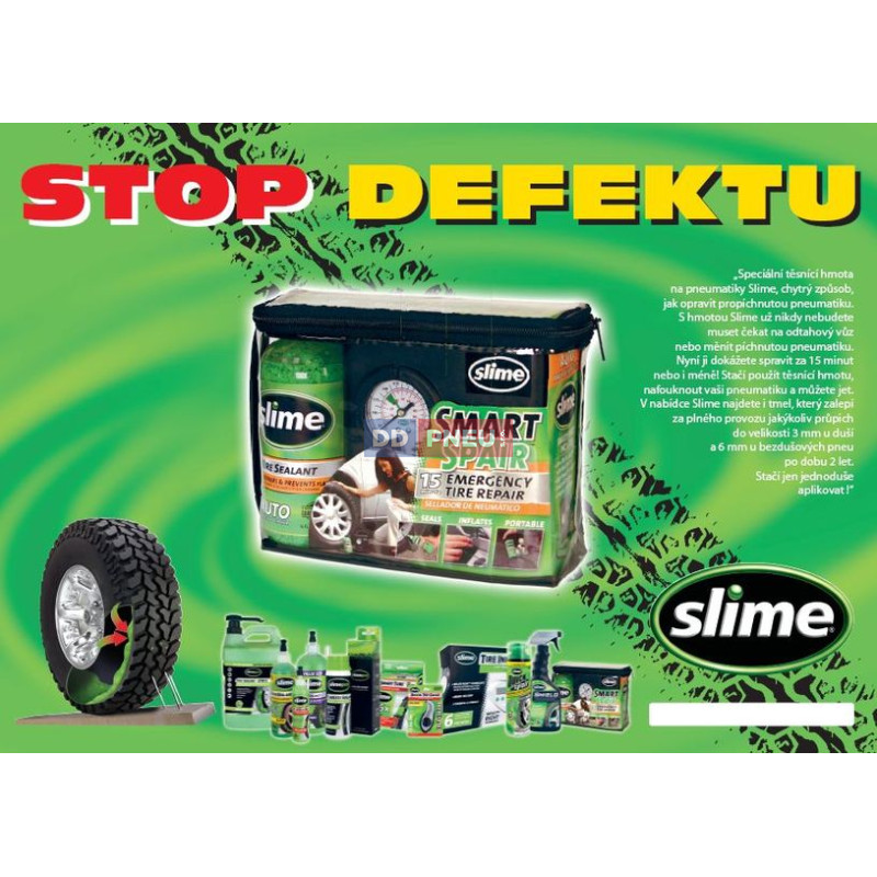 Reklamný plagát Slime 62x45cm ZADARMO