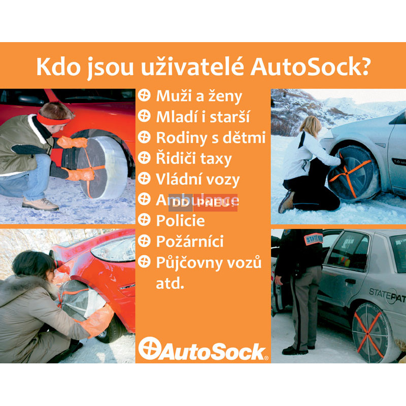 AutoSock 685 – textilné snehové reťaze pre osobné autá