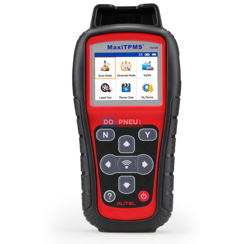 AUTEL Maxi TPMS TS508 + 12ks MX-senzor (4 strieborné + 4 čierne + 4 gumené)