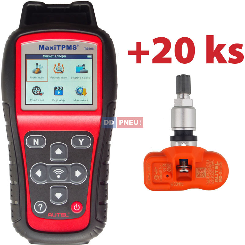 AUTEL Maxi TPMS TS508 + 20 ks MX-senzor